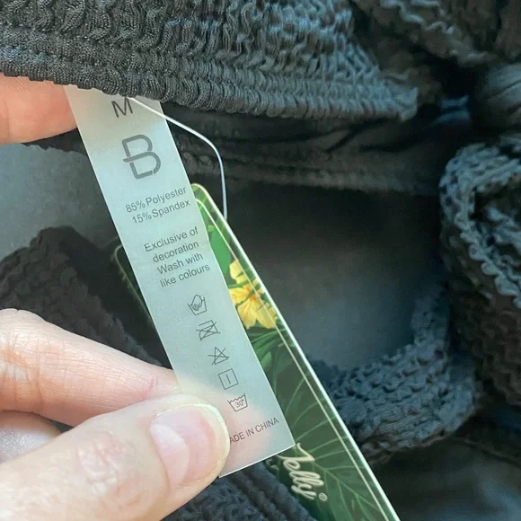 Women’s Two-Piece Swimsuit Bathing Suit Bikini High Waisted Tummy Control - Picture 6 of 10